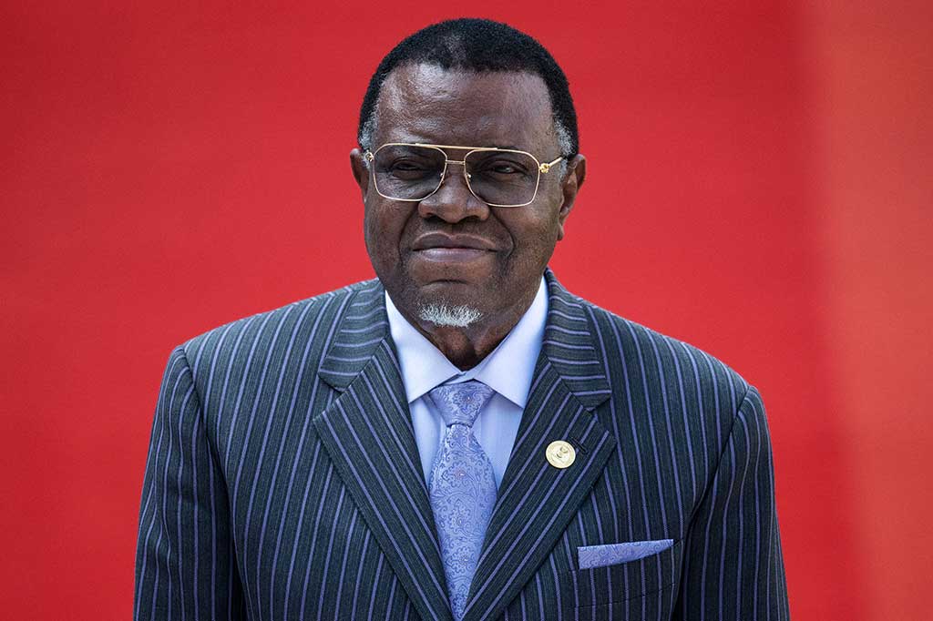Presiden Namibia Hage Geingob meninggal dunia di sebuah rumah sakit di Windhoek, Minggu, 4 Februari 2025. Geingob meninggak di usia 82 tahun.