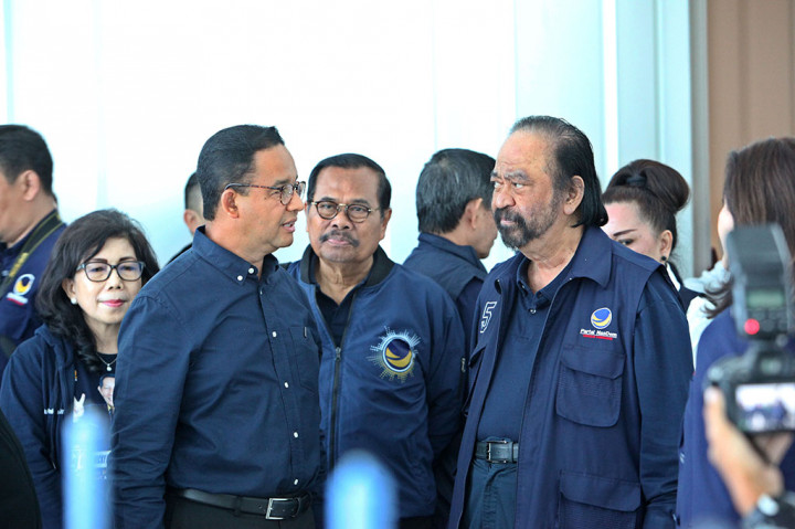 Sejak awal ia sudah memiliki keyakinan penuh, terhadap Anies Baswedan.