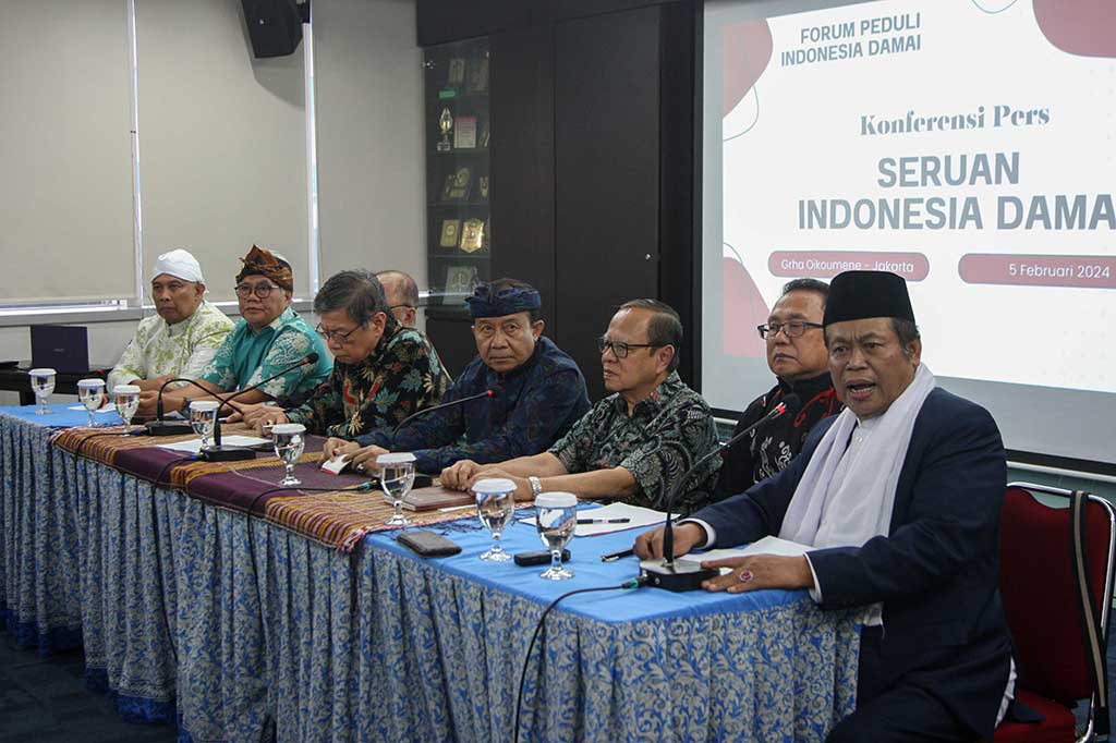 Menurutnya, seruan ini menjadi yang ketiga dilakukan Forum Peduli Indonesia Damai setelah sebelumnya dilakukan di Gereja Katedral dan Hotel Sahid, Jakarta, beberapa waktu lalu.