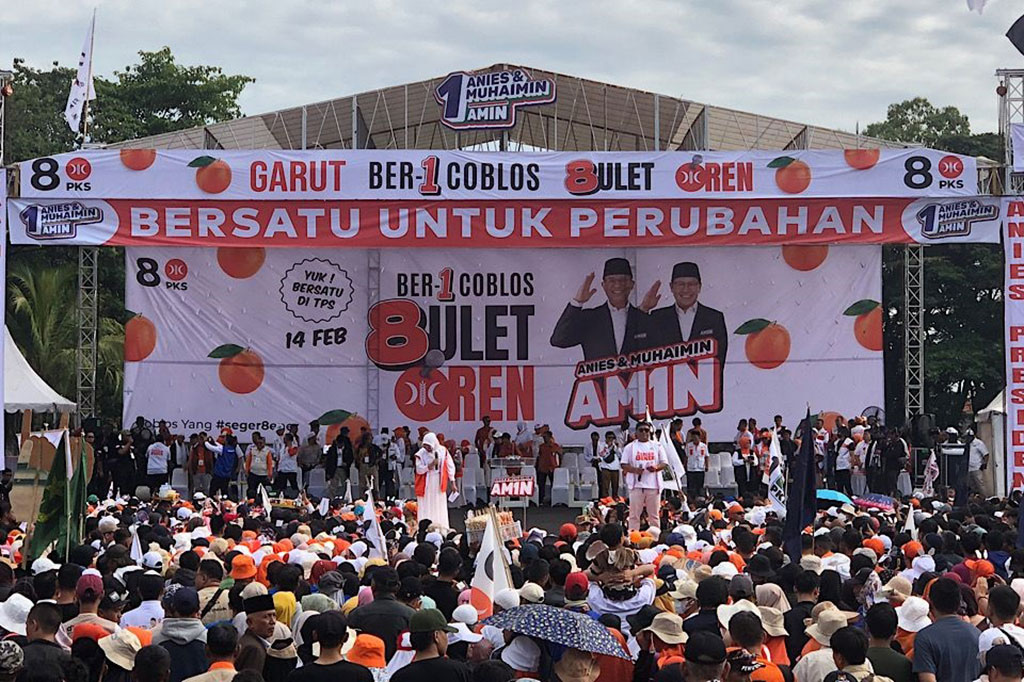 Anies bakal menjalani rangkaian kampanye di Garut dan Cianjur hari ini. Semangat perubahan diyakini semakin meluas ke seluruh wilayah Indonesia.