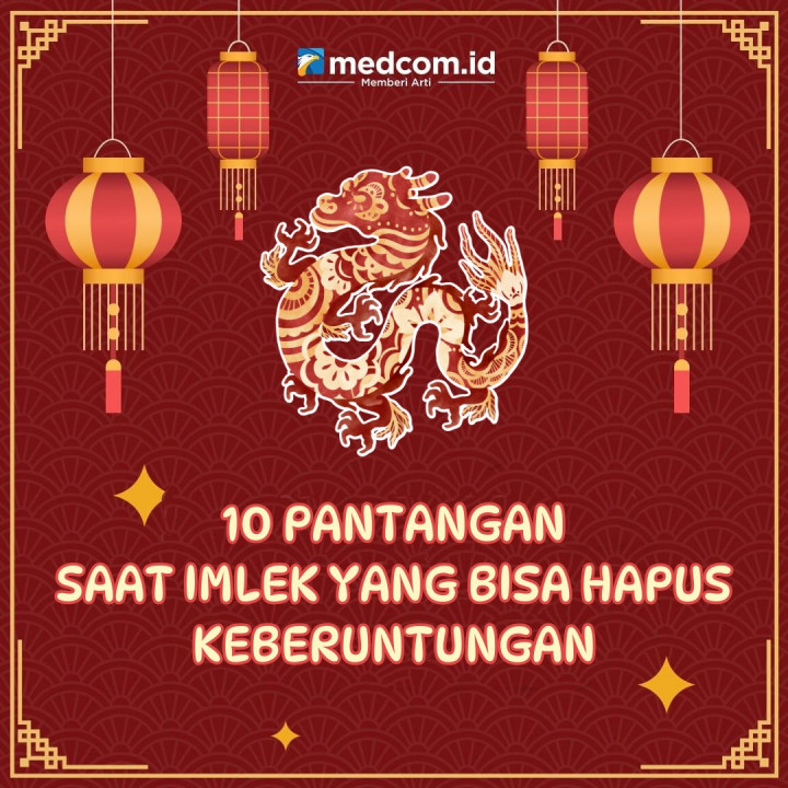 10 Pantangan saat Imlek