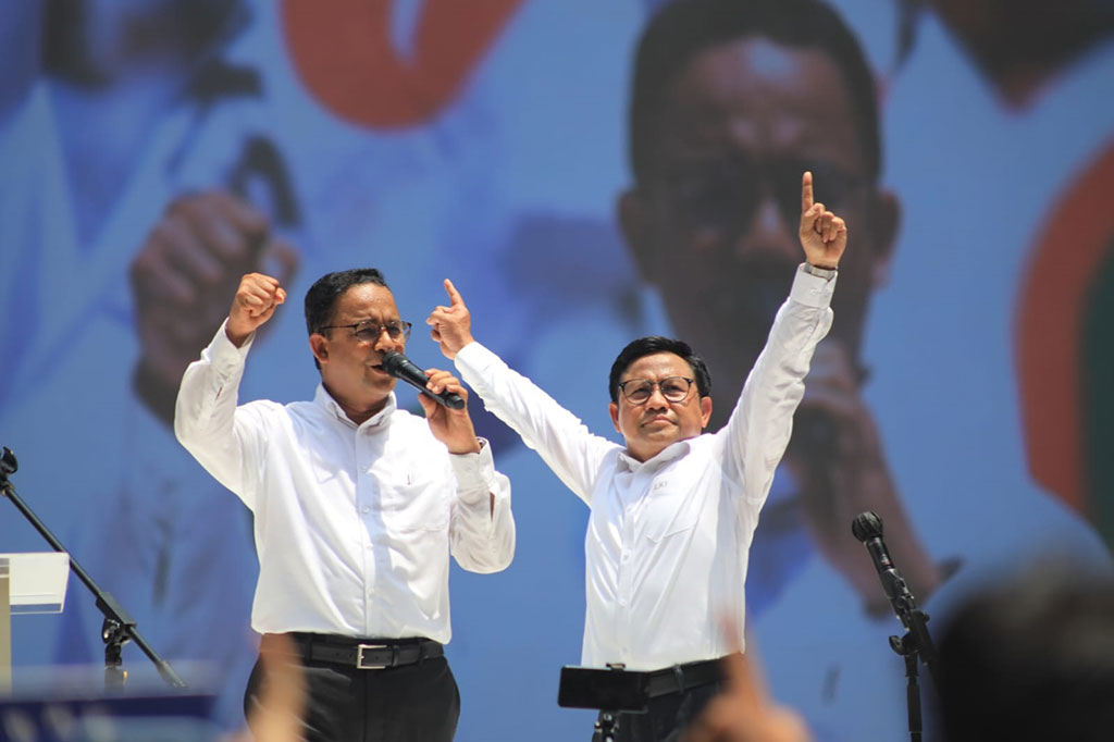 Ia mengatakan, banyak pendukungnya yang berasal dari jauh dan datang ke JIS untuk membawa harapan perubahan. Sejak Jumat malam, menurutnya para pendukungnya sudah memadati JIS tanpa kepentingan apapun selain perubahan. 