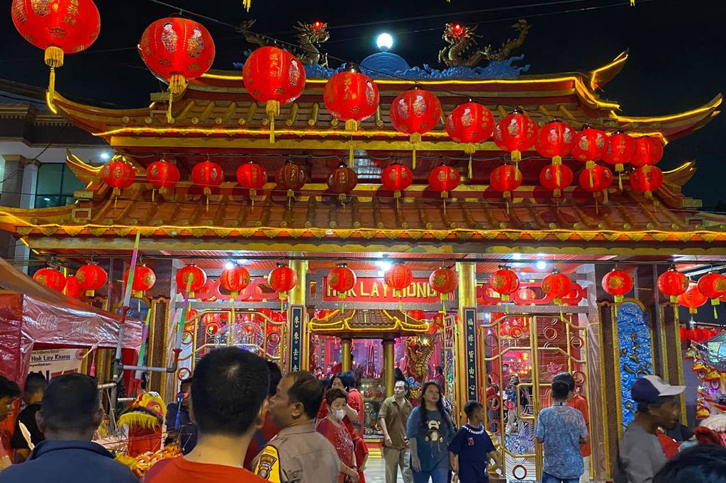 Dia berharap pada Tahun Naga berdasarkan penanggalan yang ada agar semua pihak lebih makmur. 