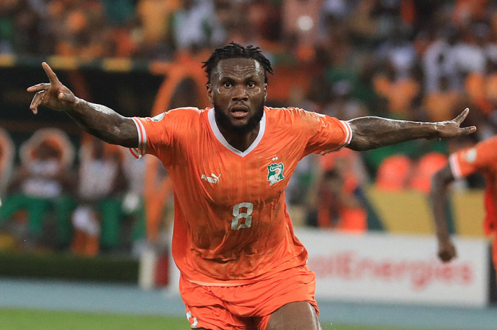 Pantai Gading akhirnya memecahkan kebuntuan lewat gol balasan Franck Kessie saat menanduk bola yang diumpan dari tendangan sudut yang membuat gawang 'Sang Elang Super' pun bobol pada menit ke-62.