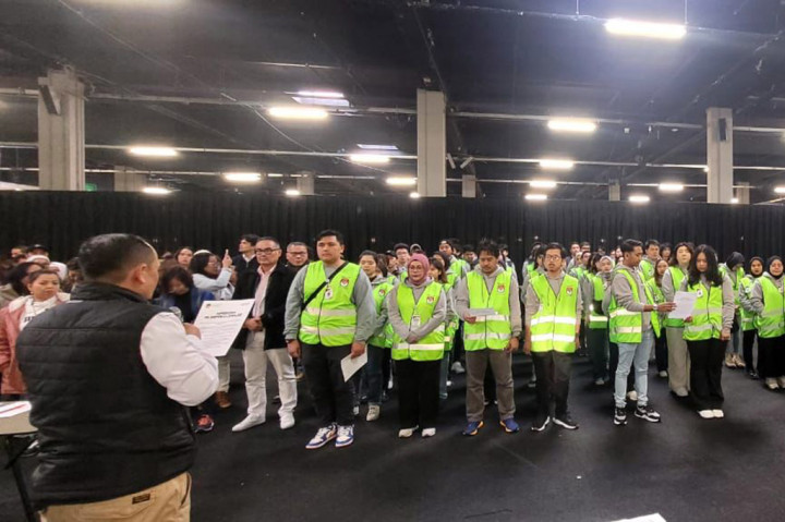 Panitia Pemilihan Luar Negeri (PPLN) Rabat menyatakan bahwa TPS di Maroko hanya berjumlah satu saja, yang bertempat di KBRI Indonesia di Rabat, dengan daftar pemilih tetap (DPT) Rabat berjumlah 288 orang.