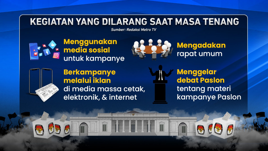 Aturan Masa Tenang Pemilu