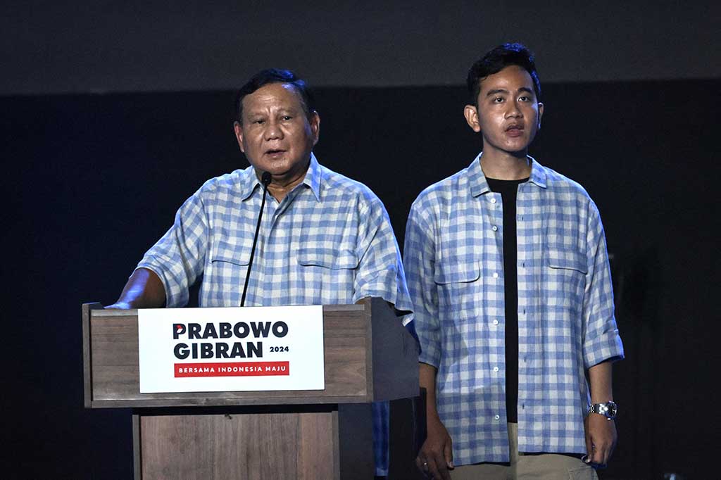Calon presiden nomor urut 2 Prabowo Subianto mengatakan bahwa kemenangannya harus menjadi kemenangan untuk seluruh rakyat Indonesia, sehingga ia berjanji akan merangkul semua unsur dan kekuatan.