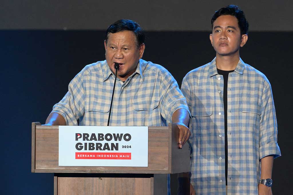 Bersama Gibran, Prabowo berjanji akan menjadi pemimpin yang mengayomi masyarakat, dan akan menjadi presiden untuk seluruh rakyat Indonesia tanpa terkecuali. 