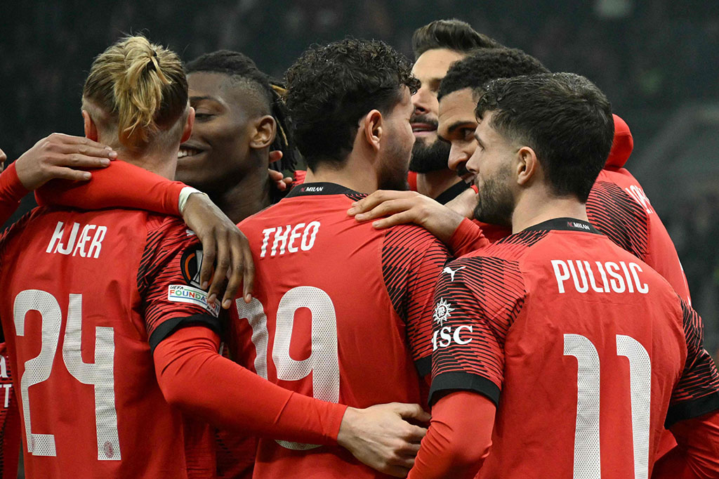 AC Milan menang meyakinkan 3-0 atas Rennes pada laga leg pertama play-off fase gugur Liga Europa di San Siro pada Jumat, 16 Februari 2024 dini hari WIB.