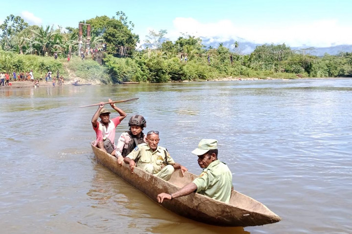 Kabupaten Pegunungan Bintang, Papua Pegunungan, terpantau aman kondusif setelah perhelatan pemilihan umum 14 Februari Tahun 2024 selesai.