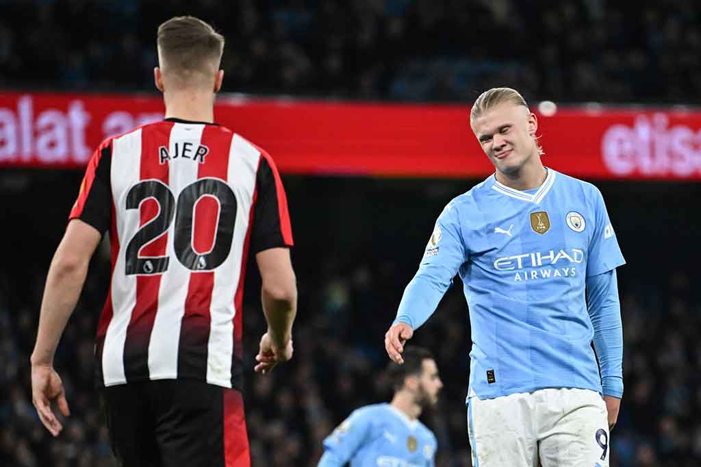 Haaland sempat mencetak gol lagi melalui sundulan beberapa menit kemudian, tetapi dianulir karena Rodri sudah lebih dahulu berada dalam posisi offside.