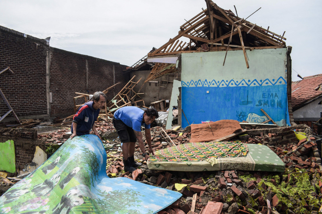 Begini Dampak Tornado yang Terjadi di Rancaekek