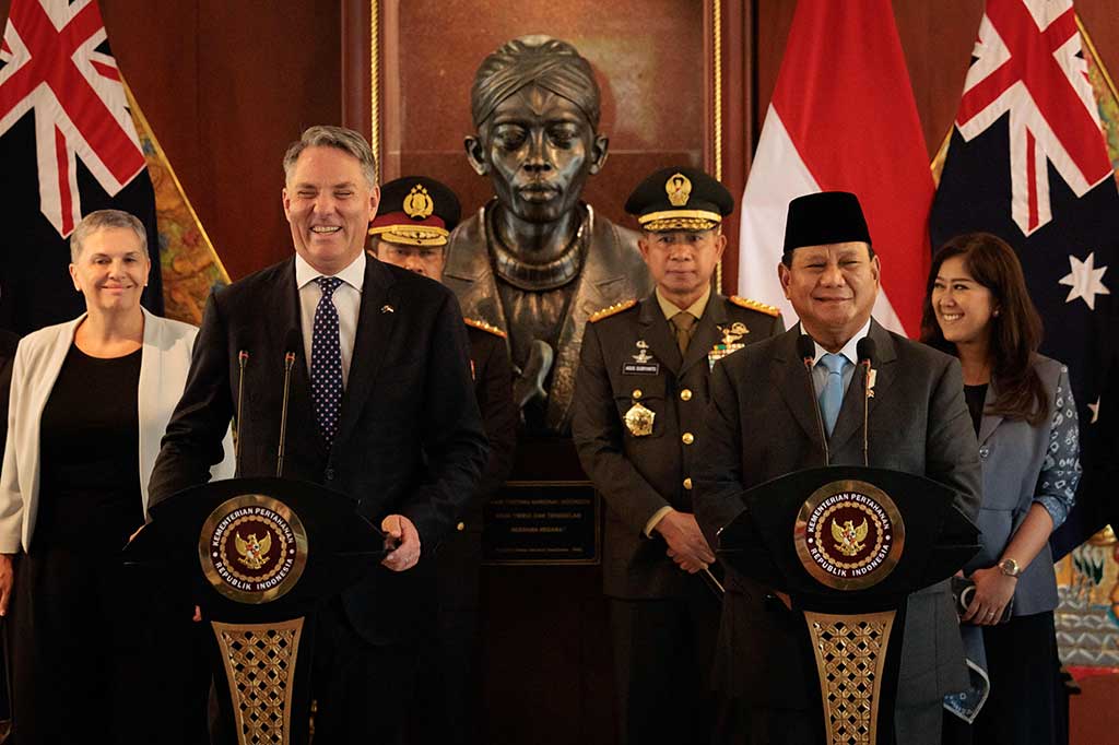 Wakil PM Australia itu menyebut jika diteken, perjanjian kerja sama itu menjadi wujud kemitraan bidang pertahanan paling signifikan sepanjang sejarah hubungan Indonesia dan Australia. 