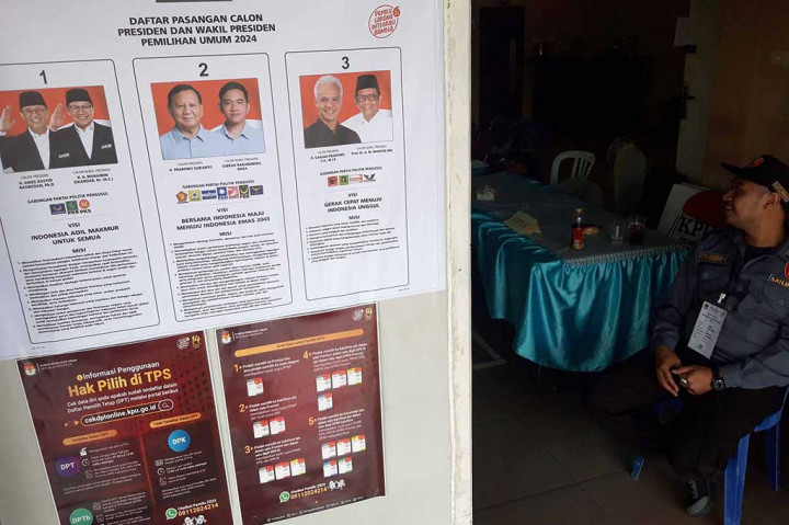 Sesuai data rincian perolehan suara capres dan cawapres, paslon nomor 1 Anies Rasyid Baswedan dan Muhaimin Iskandar meraih 51 suara. Adapun paslon nomor 2 Prabowo Subianto dan Gibran Rakabuming Raka meraup 75 suara. Sedangkan paslon nomor 3 Ganjar Pranowo dan Mahfud MD mendapatkan 20 suara.