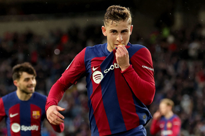 Barca menutup pestanya pada masa injury time. Pemain pengganti, Fermin Lopez, berhasil menggetarkan gawang Getafe sekaligus memastikan timnya menang dengan skor 4-0.