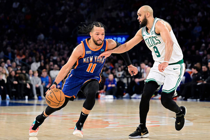 Jalen Brunson mencetak angka tertinggi dalam pertandingan itu dengan 34 poin dan sembilan assist untuk memimpin Knicks, yang turun menjadi 34-23.