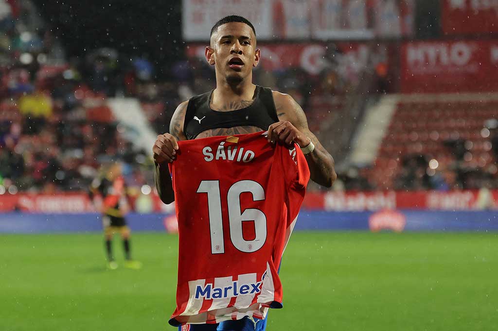 Savio membantu tim Catalan itu untuk melewati Barcelona dan hanya terpaut enam poin dari pemimpin klasemen Real Madrid dengan 12 putaran tersisa musim ini.