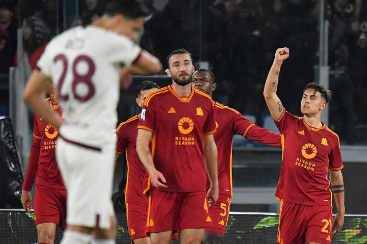 Selepas jeda istirahat, Roma kembali unggul pada menit ke-57 melalui Dybala yang melepaskan tembakan dari luar kotak penalti.