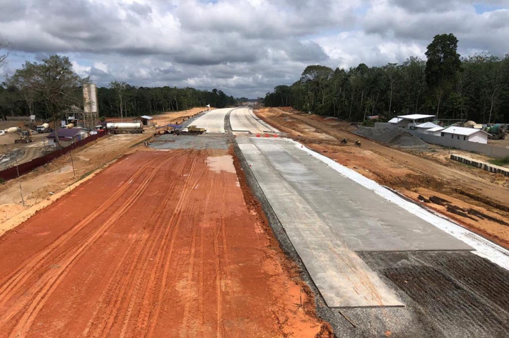 Proyek Jalan Tol Trans Sumatra (JTTS) Bayung-Lencir-Tempino Seksi 3 dari Kementerian Pekerjaan Umum dan Perumahan Rakyat (PUPR) dengan skema kerja sama operasi (KSO) PT Hutama Karya bersama PT Wijaya Karya, dan PT Brantas Abipraya (Persero) (KSO HK-Wika-BAP) senilai Rp2,76 triliun ditargetkan tuntas pada 2024.