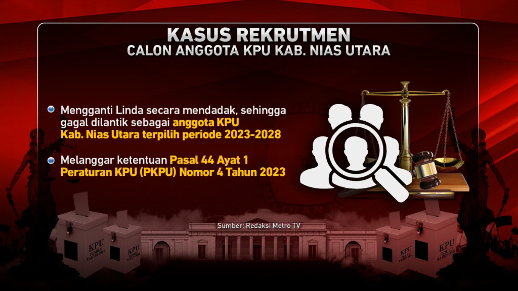 Deretan Peringatan untuk Ketua KPU RI