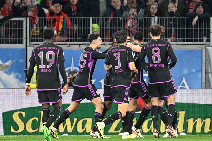 Bayern berbalik memimpin menjadi 2-1 pada menit ke-75 melalui aksi brilian Jamal Musiala. Menerima bola di kiri, Musiala melewati tiga pemain lawan sebelum menceploskan bola ke sudut kanan bawah gawang.