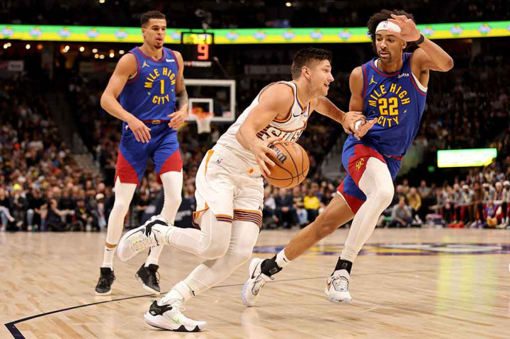 Grayson Allen menambahkan 28 poin untul Suns, Bradley Beal 16 poin, dan Drew Eubanks menambah 10 poin.