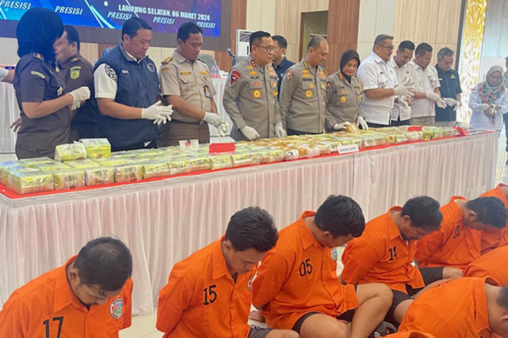 Kapolda Lampung Irjen Helmy Santika menyatakan kasus pertama terungkap pada 5 Februari 2024 di Pelabuhan Bakauheni, Lampung Selatan.