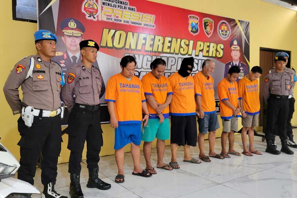 Aparat Satuan Reserse Kriminal Polresta Sidoarjo meringkus enam pelaku pencabulan dari enam laporan kasus yang berbeda selama Februari 2024. Korban perbuatan cabul tersebut juga enam anak, dan masih di bawah umur, bahkan ada yang berusia lima tahun.