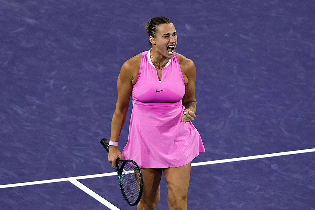 Runner-up Indian Wells tahun lalu itu membutuhkan waktu 95 menit untuk menundukkan lawannya yang juara US Open 2021, dalam pertemuan pertama mereka.