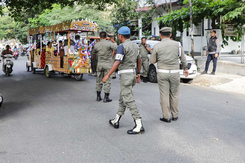 Kepala Satpol PP Kota Pematangsiantar Pariaman Silaen mengutarakan penindakan sekaligus sosialisasi yang digelar berdasarkan keresahan masyarakat yang diakibatkan oleh tingginya volume musik odong-odong sehingga kenyamanan dan ketenteraman terganggu.