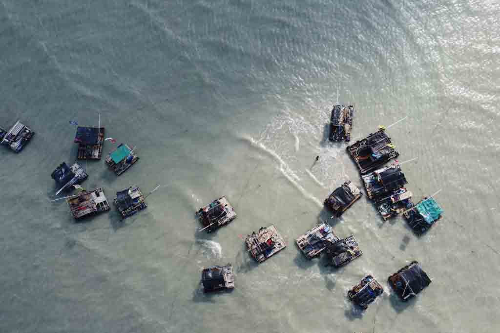 Padahal, keberadaan tambang timah laut ilegal ini, berdampak terhadap kerusakan sepadan pantai seperti air laut kotor dan terjadi endapan lumpur dari limbah tambang. Belum lagi dikeluhkan wisatawan.