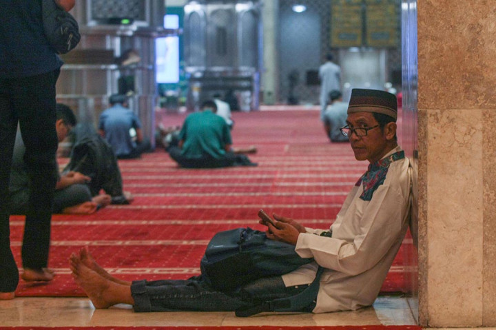 Pengelola Masjid Istiqlal juga menyediakan 4.000 hingga 6.000 boks takjil gratis setiap hari.