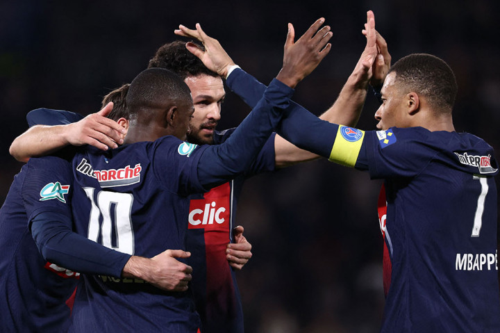 Paris Saint-Germain melaju ke semifinal Piala Prancis (Coupe de France) setelah menyingkirkan Nice dengan skor 3-1 di Parc des Princes pada Kamis, 14 Maret 2024 dini hari WIB.