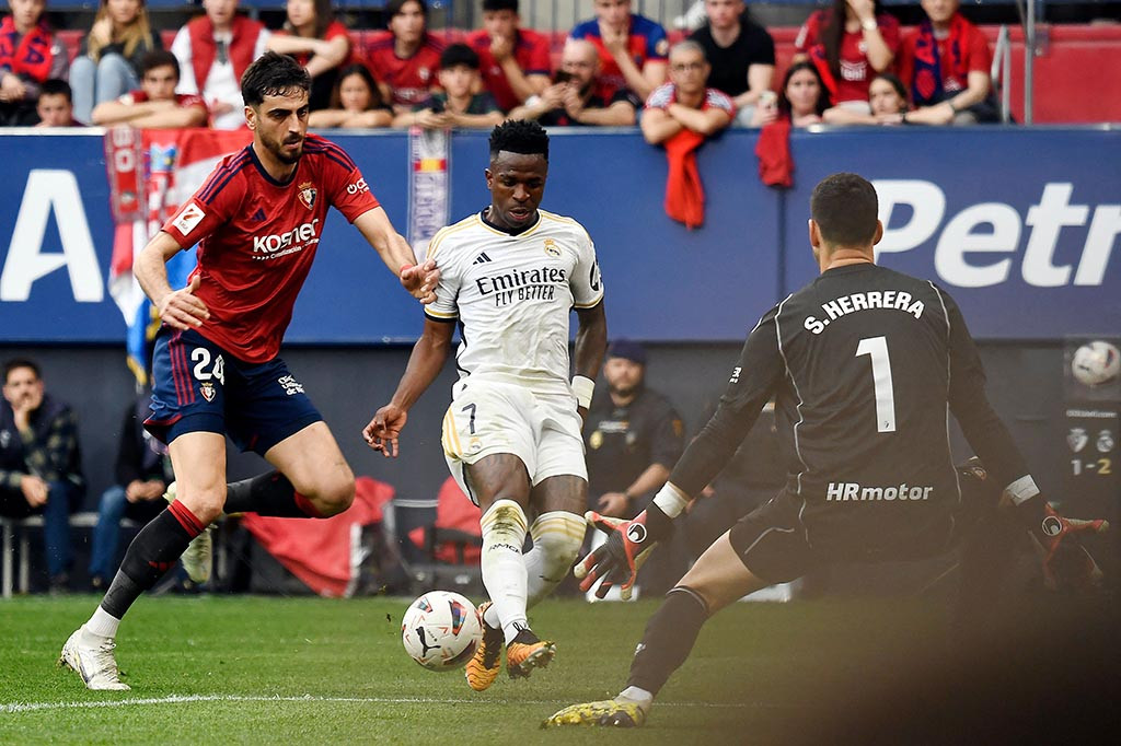 Madrid makin menjauh usai Vinicius mencetak gol keduanya pada menit ke-64. Ruediger melepaskan umpan terobosan dan dibelokkan oleh Valverde kepada Vinicius. Vinicius kemudian menceploskan bola ke gawang. Herrando mencoba menghalau bola, tetapi gagal. Kedudukan menjadi 4-1.