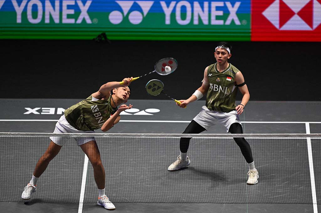 Sejarah itu tercipta setelah Fajar/Rian memenangkan laga final All England Open 2024 atas unggulan lima asal Malaysia Aaron Chia/Soh Wooi Yik melalui straight game, 21-16, 21-16, di Utilita Arena, Birmingham, Minggu, 17 Maret 2024.