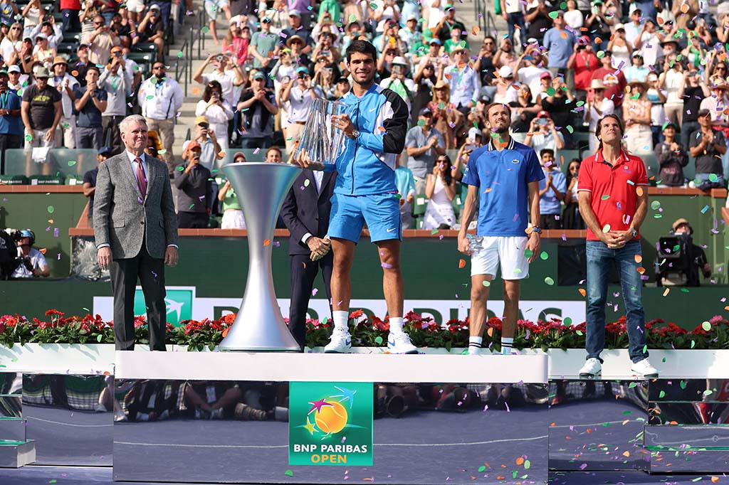 Ini merupakan gelar pertama bagi petenis Spanyol itu sejak ia menjuarai Wimbledon tahun lalu.