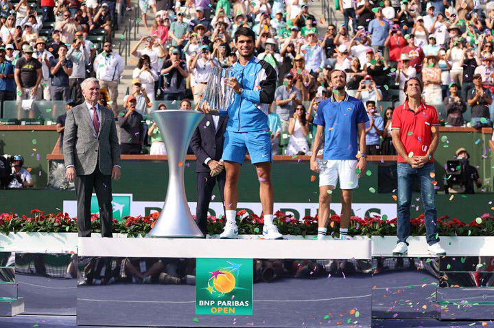 Ini merupakan gelar pertama bagi petenis Spanyol itu sejak ia menjuarai Wimbledon tahun lalu.