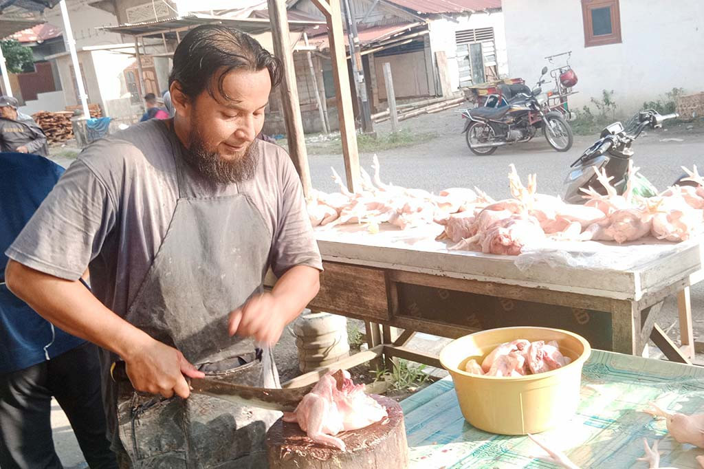 Fenomena kenaikan harga berbagai bahan pokok kawasan Provinsi Aceh terus melambung seperti terbiarkan tidak ada kendali. Setelah harga beras dan daging sapi, kini meluas lagi ke daging ayam potong.