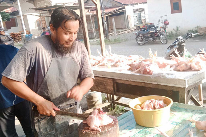 Fenomena kenaikan harga berbagai bahan pokok kawasan Provinsi Aceh terus melambung seperti terbiarkan tidak ada kendali. Setelah harga beras dan daging sapi, kini meluas lagi ke daging ayam potong.