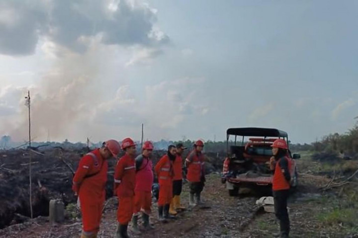 Kebakaran hutan dan lahan (Karhutla) mulai melanda Provinsi Riau. Sedikitnya seluas 2 hektare (Ha) lahan gambut di Desa Karya Indah, Kabupaten Kampar, Riau, ludes terbakar.