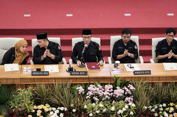 Penetapan tersebut tertuang dalam Keputusan KPU Nomor 360 Tahun 2024 tentang Penetapan hasil Pemilihan Umum Presiden dan Wakil Presiden, Anggota Dewan Perwakilan Rakyat, Dewan Perwakilan Daerah, Dewan Perwakilan Rakyat Daerah Provinsi, dan Dewan Perwakilan Rakyat Daerah Kabupaten/Kota Secara Nasional dalam Pemilihan Umum Tahun 2024.
