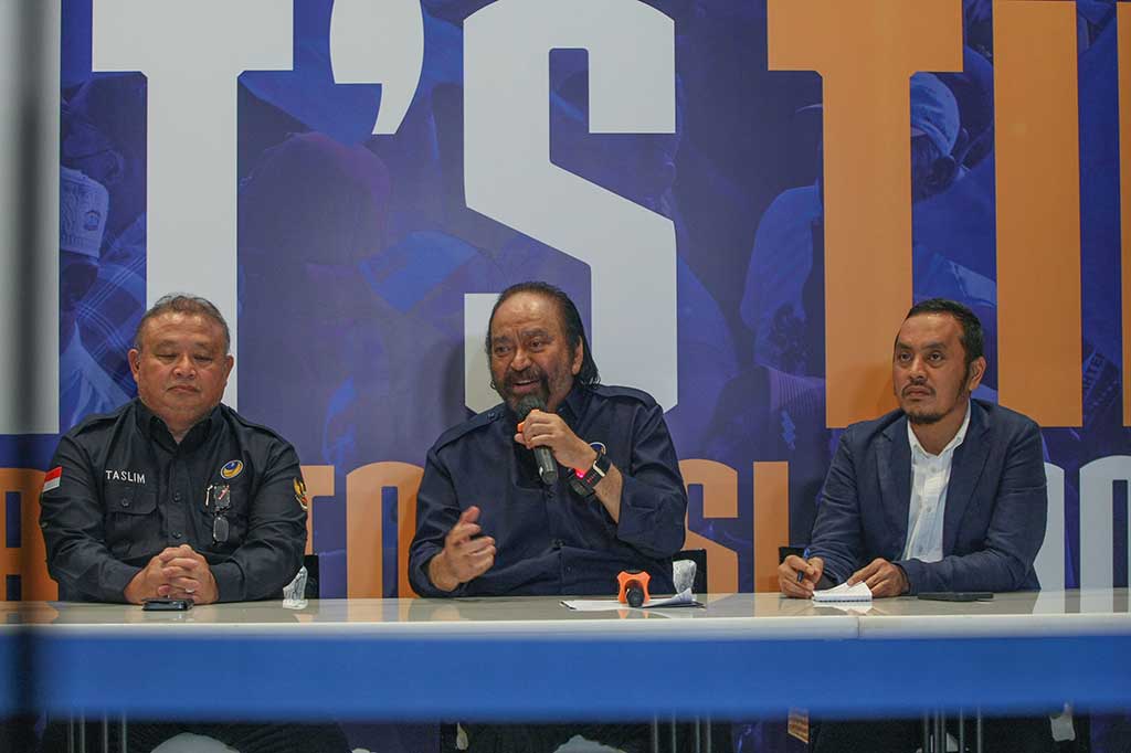 Partai NasDem menyatakan pihaknya menerima hasil Pemilihan Umum (Pemilu) 2024 sekaligus mengucapkan selamat kepada pasangan presiden dan wakil presiden terpilih Prabowo Subianto-Gibran Rakabuming Raka.