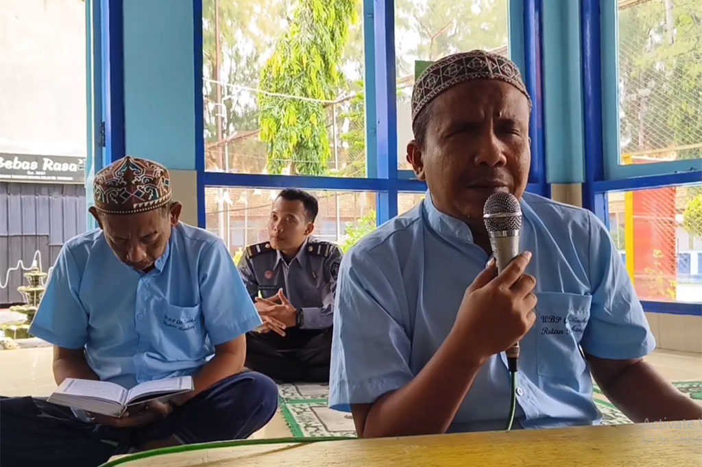Kegiatan keagamaan seperti ini diharapkan bisa memberikan ketenangan hati dan kesadaran diri bagi setiap warga binaan. Nantinya masing-masing individu, tidak lagi melakukan kesalahan di masa mendatang.