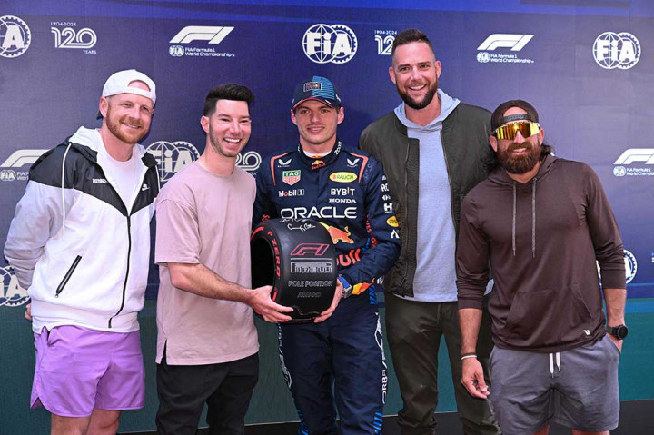 Ini merupakan pole yang Verstappen raih tiga kali berturut-turut pada Formula 1 musim 2024, setelah menjadi polesitter pada Grand Prix Bahrain dan Grand Prix Arab Saudi, sekaligus posisi pole ke-35 sepanjang karier balap Verstappen di Formula 1.