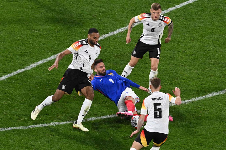 Jerman berhasil menekuk tuan rumah Prancis dengan skor 2-0 dalam laga persahabatan di Groupama Stadium, Sabtu waktu setempat atau Minggu, 24 Maret 2024 dini hari WIB.