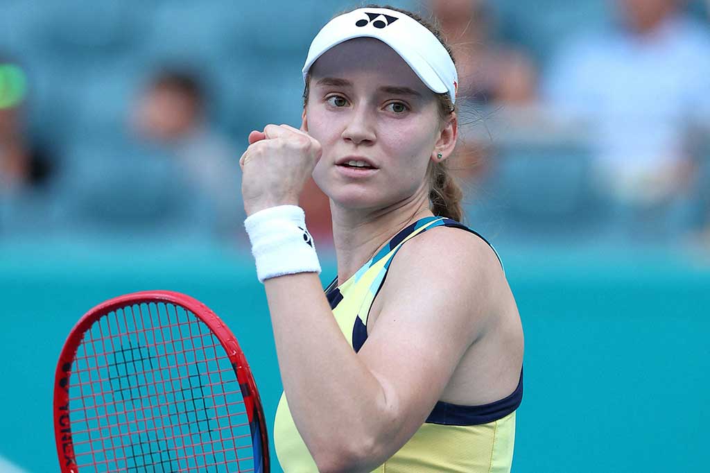 Petenis berusia 24 tahun itu kembali ke final Miami untuk tahun kedua berturut-turut setelah kalah dari Petra Kvitova dari Ceko pada 2023. 