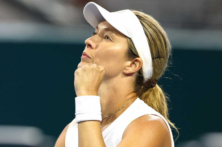 Danielle Collins mengamankan tempat di final WTA 1000 pertamanya di Miami Open, Jumat, 29 Maret 2024 WIB. 