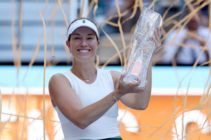 Collins yang peringkat 53 dunia, adalah petenis putri dengan peringkat terendah yang pernah memenangi turnamen tersebut, meraih gelar karier terbesarnya dalam kemenangan dua jam.