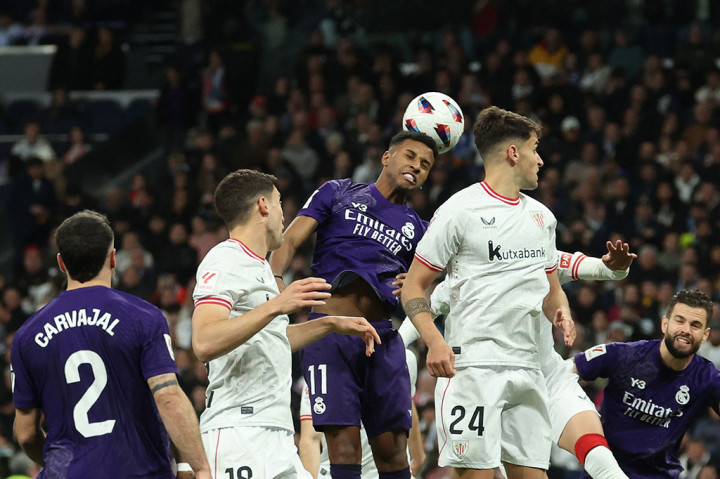 Real Madrid sukses kalahkan Athletic Bilbao dengan skor 2-0 dalam laga pekan ke-30 Liga Spanyol 2023/24 di Estadio Santiago Bernabeu pada Senin, 1 April 2024 dini hari WIB.  