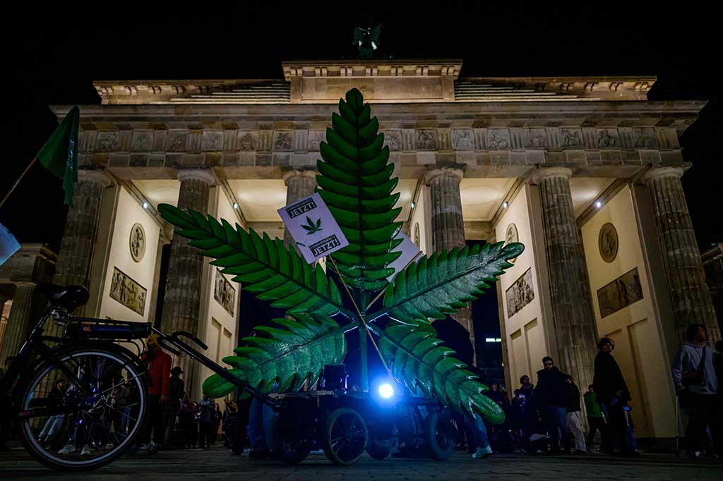 Jerman pada hari Senin, 1 April 2024 menjadi negara Uni Eropa terbesar yang melegalkan ganja rekreasional, meskipun ada penolakan keras dari politisi oposisi dan asosiasi medis.